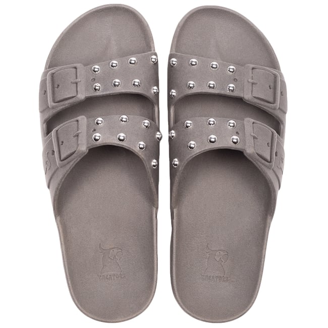 Sandales plates Enfant FLORIANOPOLIS gris froid <span itemprop=