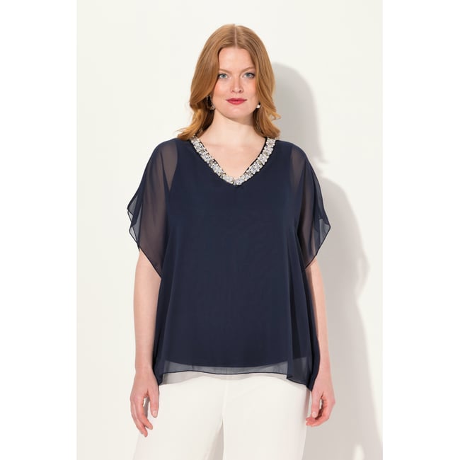Patron Femme Blouse En Mousseline - Modes Et Travails - Tailles 36 à 48 - Modèle 05 2023