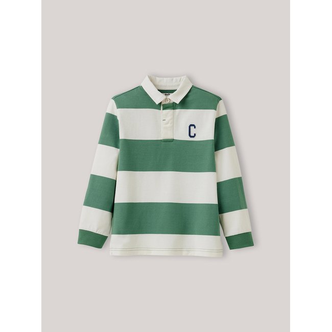 Polo-rugby en coton biologique - CYRILLUS