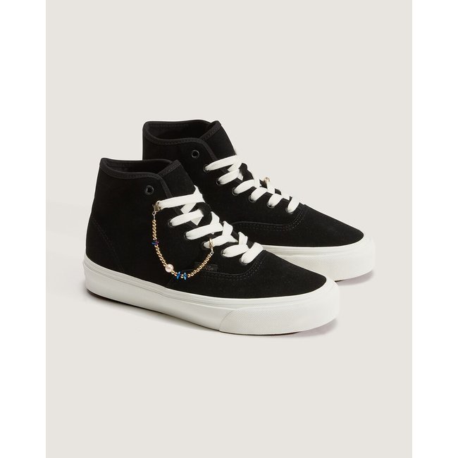 Baskets hautes, en cuir, avec charms, AUTHENTIC HI 2.0 noir <span itemprop=
