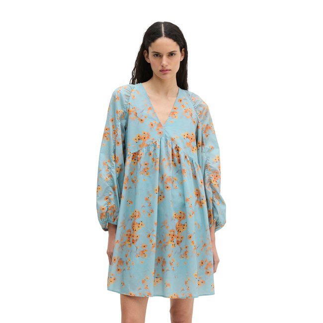 Robe d'été courte loose en voile de coton imprimé - MARC O'POLO