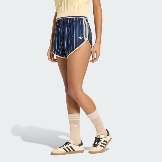 Short Fines Rayures Firebird night indigo / warm vanilla <span itemprop=