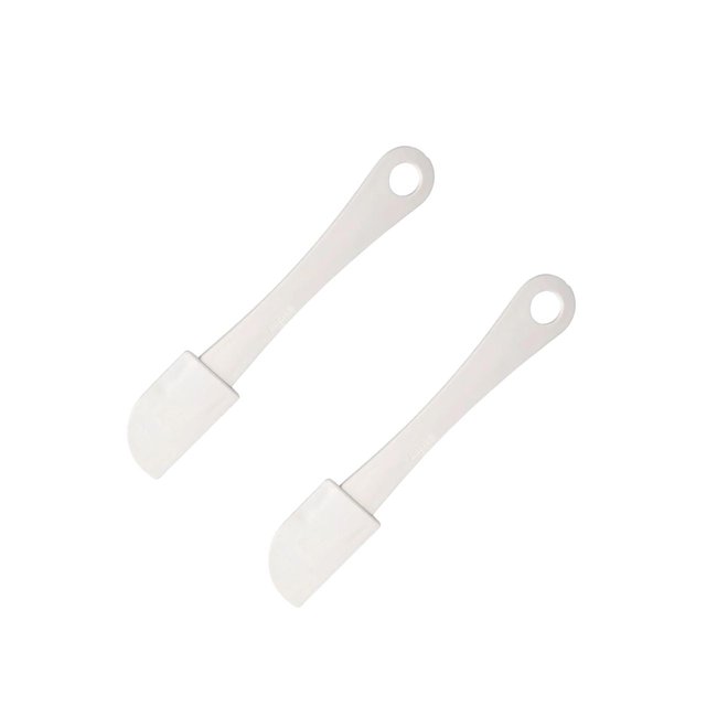 Set de 2 ustensiles de pâtisserie spatule SMART PASTRY blanc <span itemprop=
