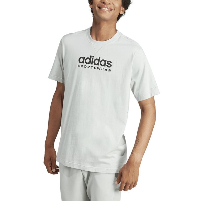 T-shirt de gola redonda, All SZN metálico <span itemprop=