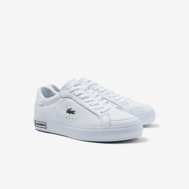Flache Sneakers Powercourt weiss <span itemprop=