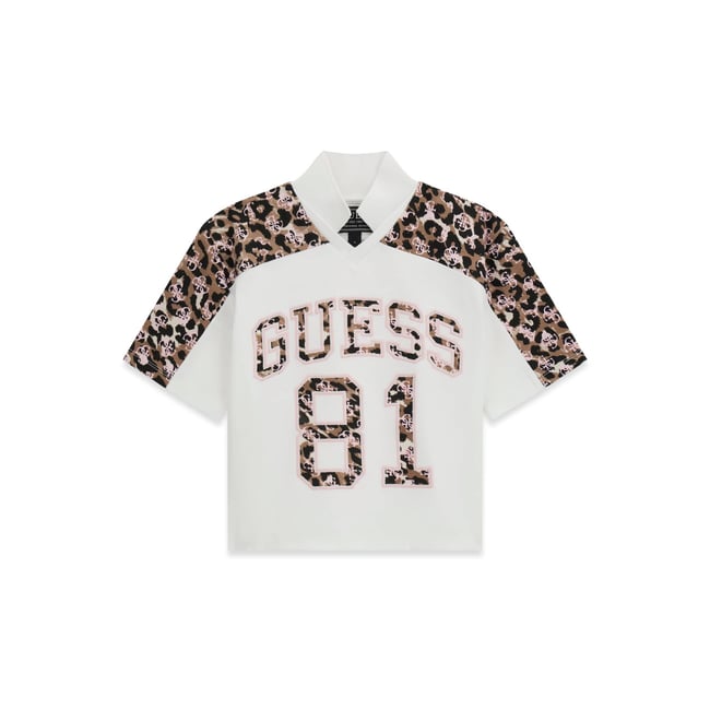 T-Shirt À Imprimé Animal blanc <span itemprop=