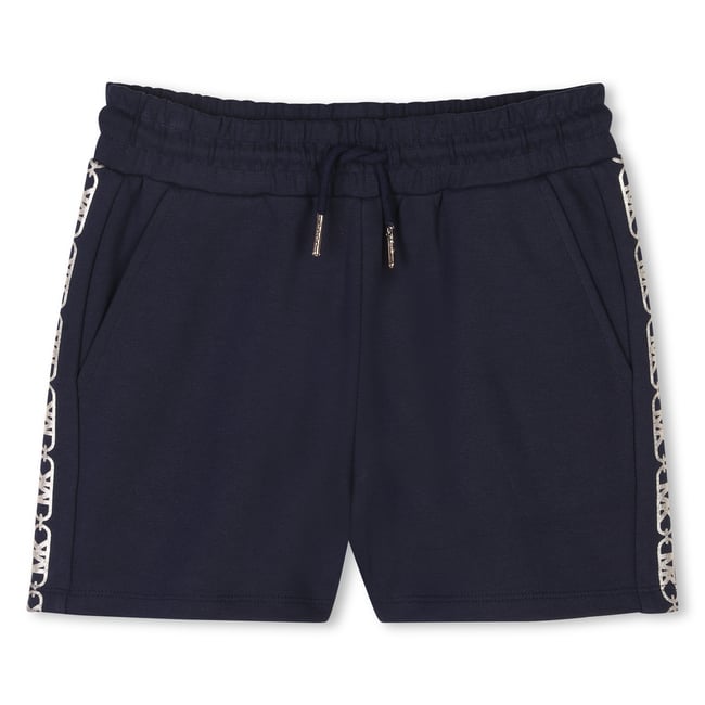 Short en molleton avec poches bleu cargo <span itemprop=