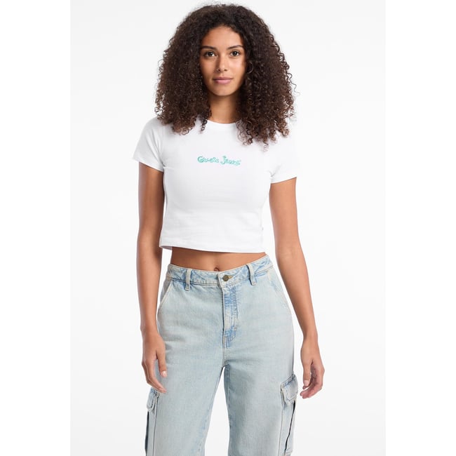 T-Shirt Logo Brodé - GUESS JEANS