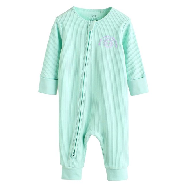 Dors-bien sans pieds à zip, lot de 3 multi-couleurs <span itemprop=