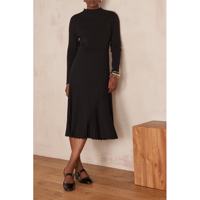 Robe MARTIKA en maille plissée - Maison 123