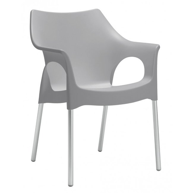 4 Chaises design de jardin - OLA - Lot de 4 - deco - SCAB DESIGN