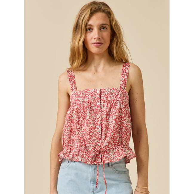 Caraco boutonné  tissu Liberty - Limited Collection liberty lizzy <span itemprop=