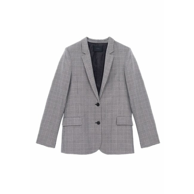 Long-sleeved blazer, black, IKKS