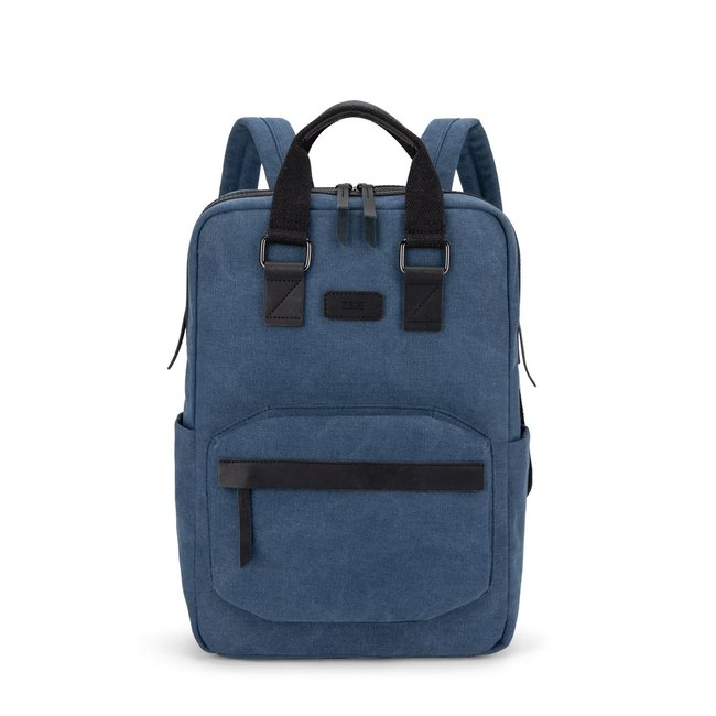 Sac à dos en toile et cuir DUGOMMIER - OH MY BAG
