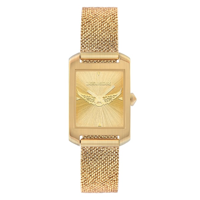 Montre Analogique  VOLTAIRE doré doré doré <span itemprop=