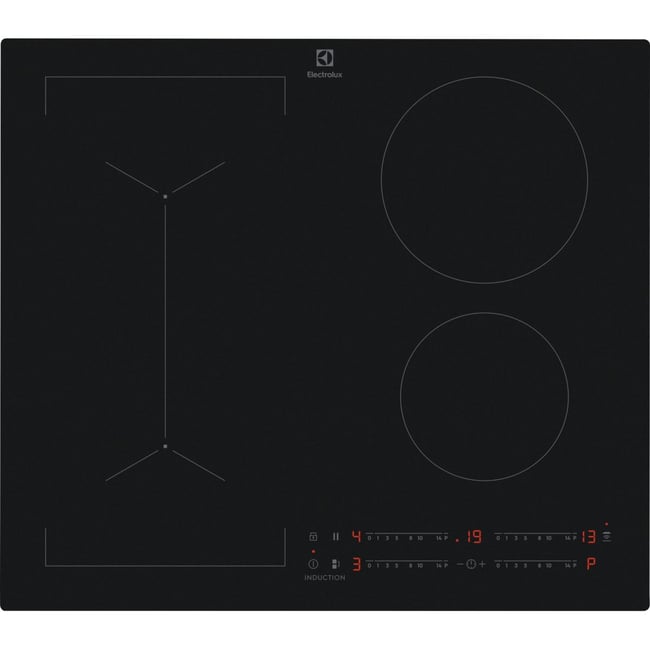 Plaque induction EIV63443CT SaphirMatt SE- Anti-rayures et Zone Flex - ELECTROLUX