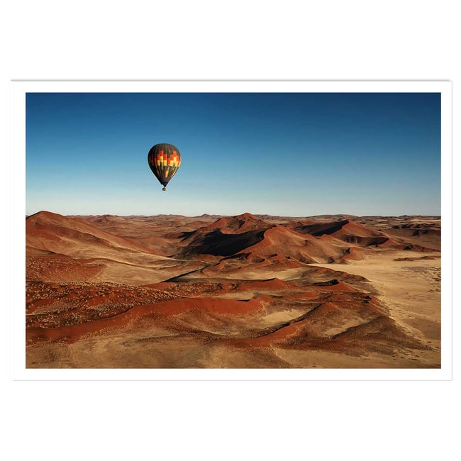 Affiche Vol au dessus du desert - HEXOA
