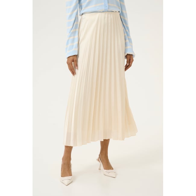 Skirt beige whitecap <span itemprop=