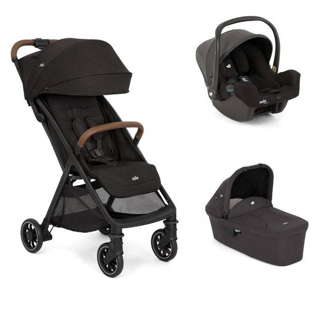 Poussette trio Pact pro Shale + siège auto i-Snug 2 Shale + nacelle Ramble Shale - JOIE