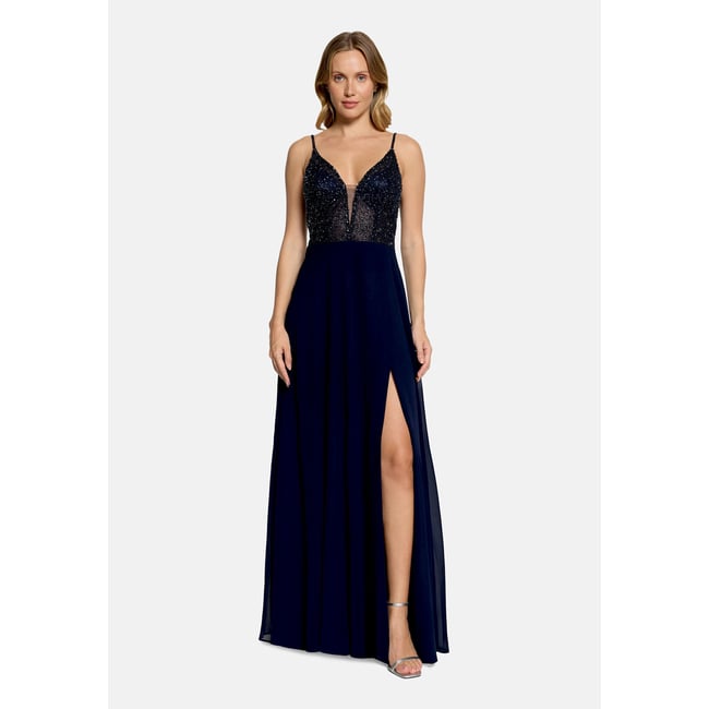 Robe de soirée à broderies - VERA MONT