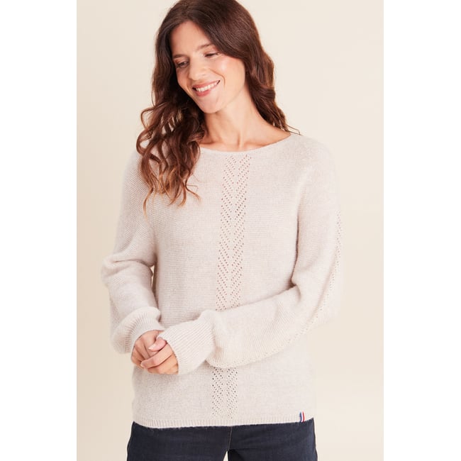Pull droit col rond manches longues - BREAL