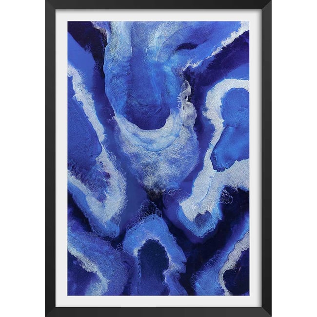 Poster bleu malte - HEXOA