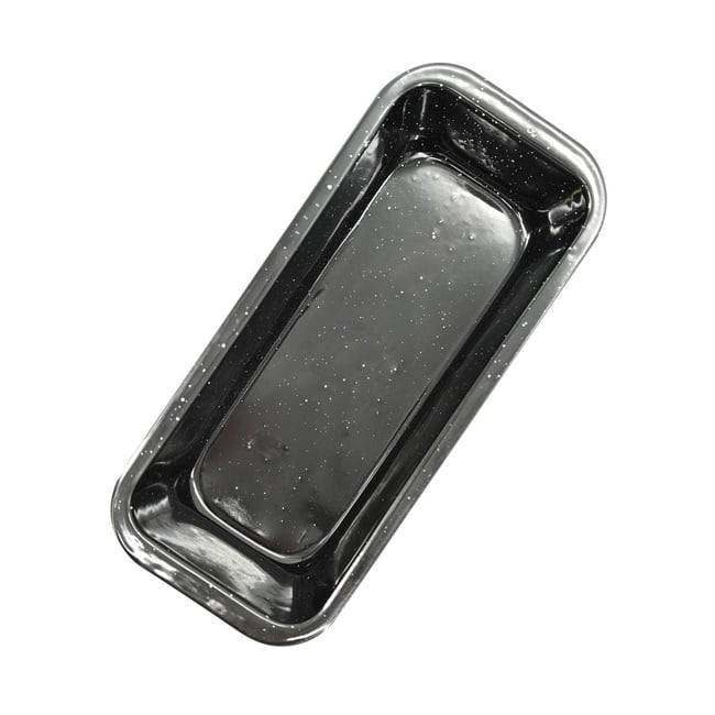 Moule à pain et à cake émaillé 29 cm noir <span itemprop=