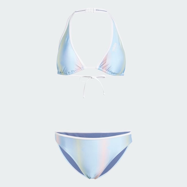 Bikini dos nu Tiro glow blue / white <span itemprop=