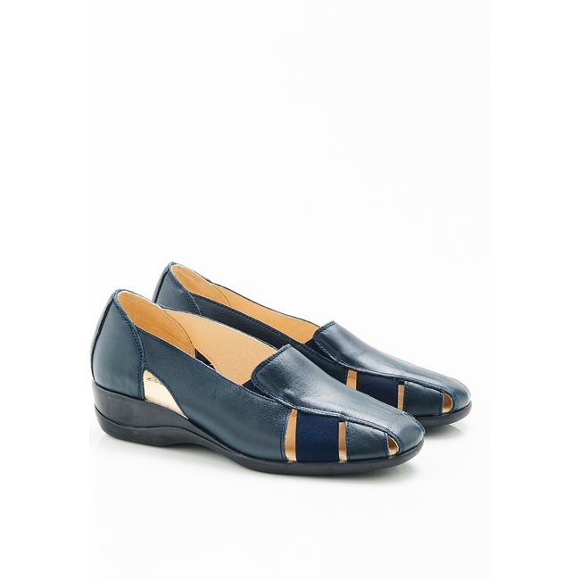 Mocassins dessus cuir - DAMART
