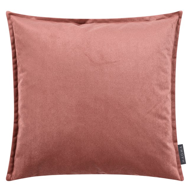 Housses de coussin velours avec volant piqué MARLA lot de 2 - MAGMA HEIMTEX