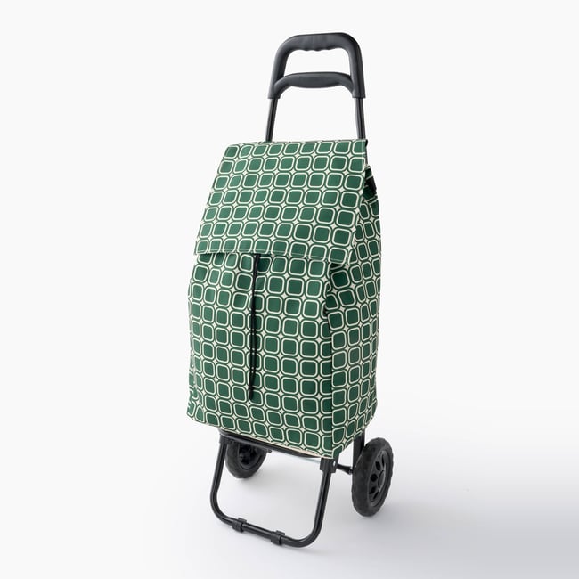 Poussette de marché finition imprimé, 38L spring <span itemprop=