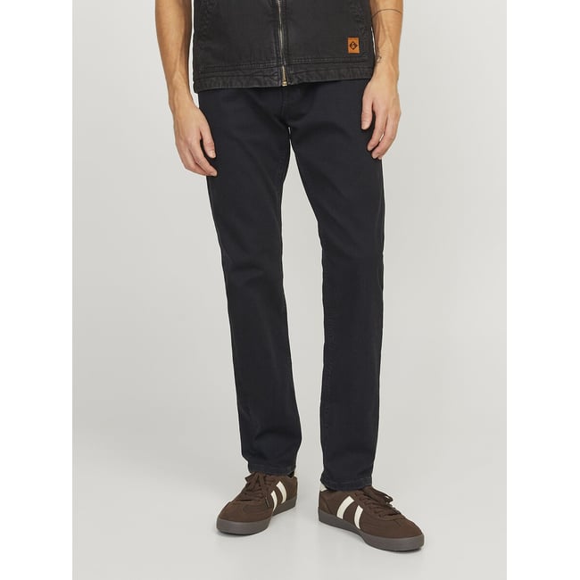 Jean droit Mike noir <span itemprop=
