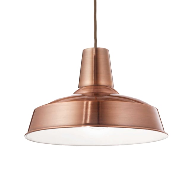 Suspension rétro cuivre Moby Diam.35 Couleur cuivré <span itemprop=