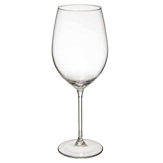 Lot de 6 verres à eau en verre 54 cl LINA Couleur transparent <span itemprop=