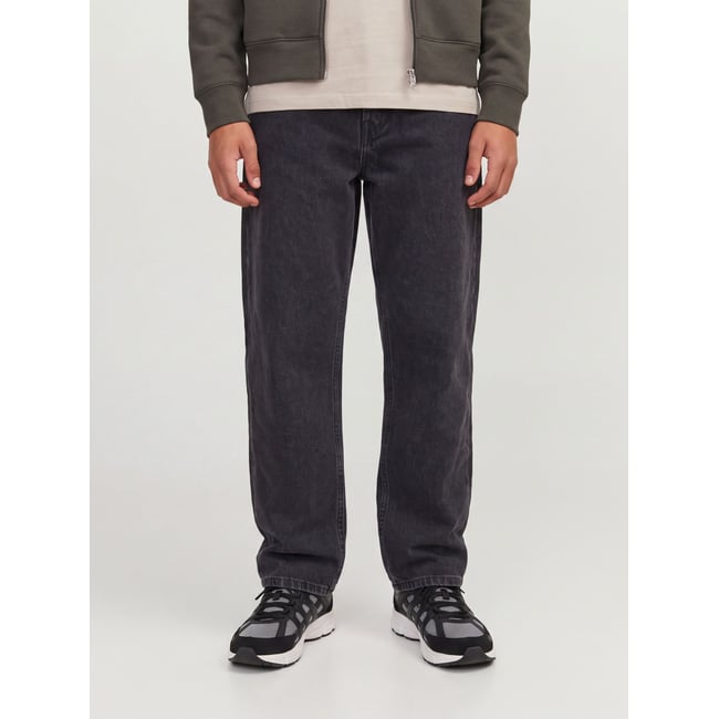 Jean Baggy Fit black denim <span itemprop=