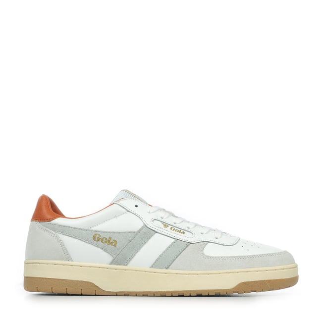 Baskets Hawk white smoke moody orange <span itemprop=