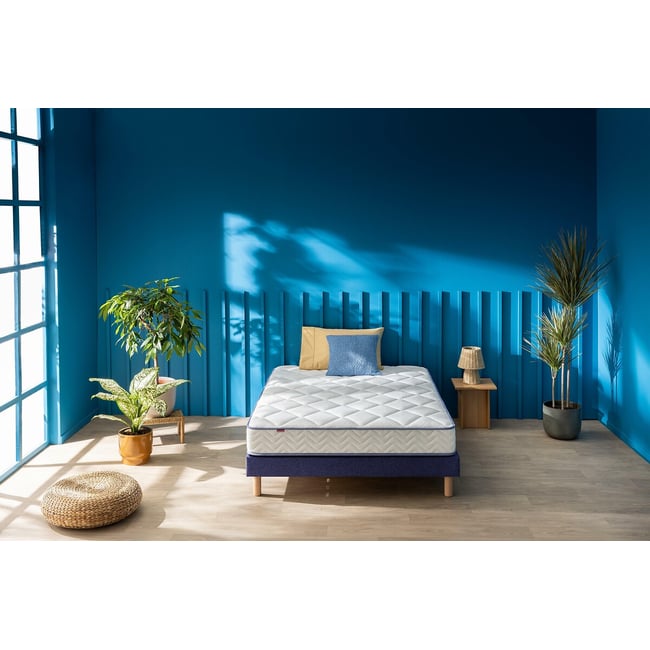 Ensemble matelas roulé et sommier kit, Sweety - MERINOS