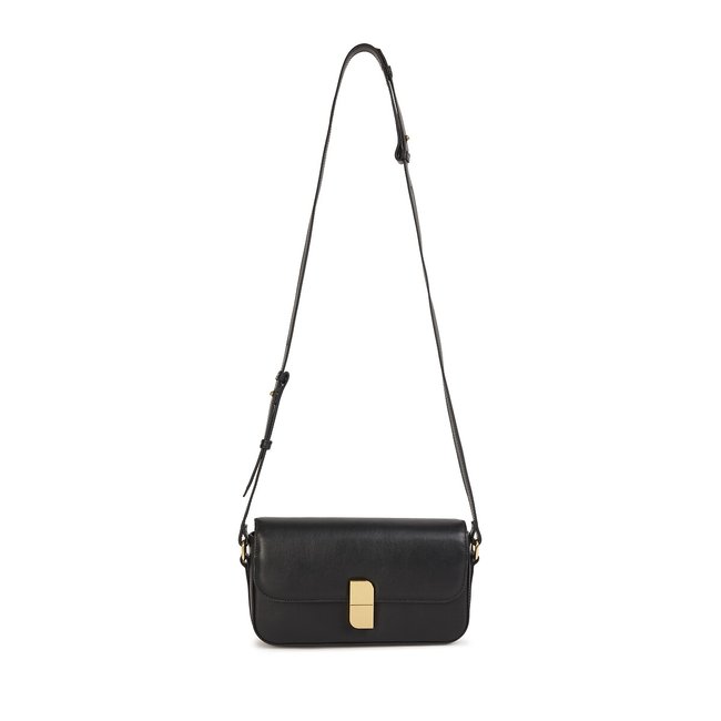 Sac à bandoulière en cuir ALICE S - NAT & NIN