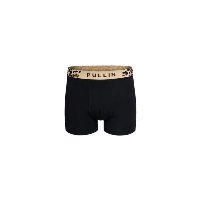 BOXER COURT COTON LEOBLACK noir <span itemprop=