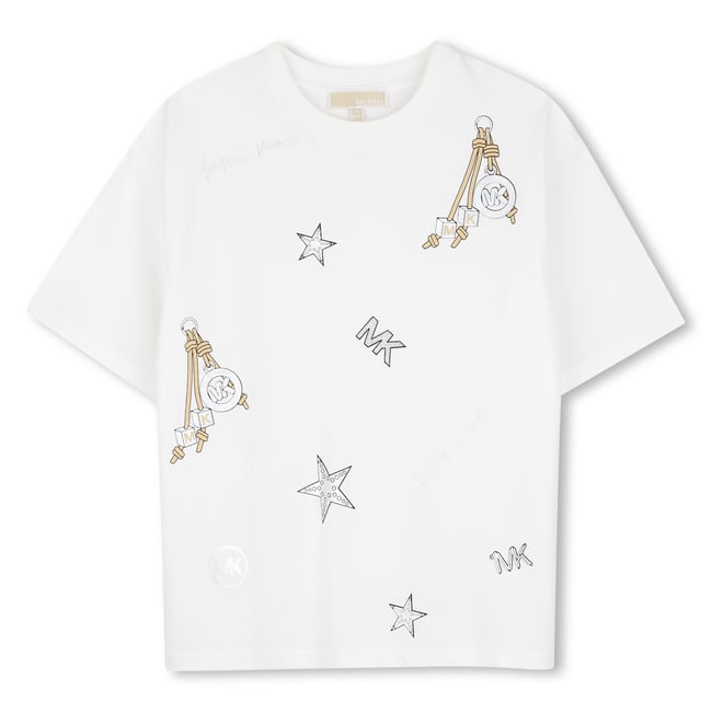 Tee-shirt manches courtes offwhite <span itemprop=