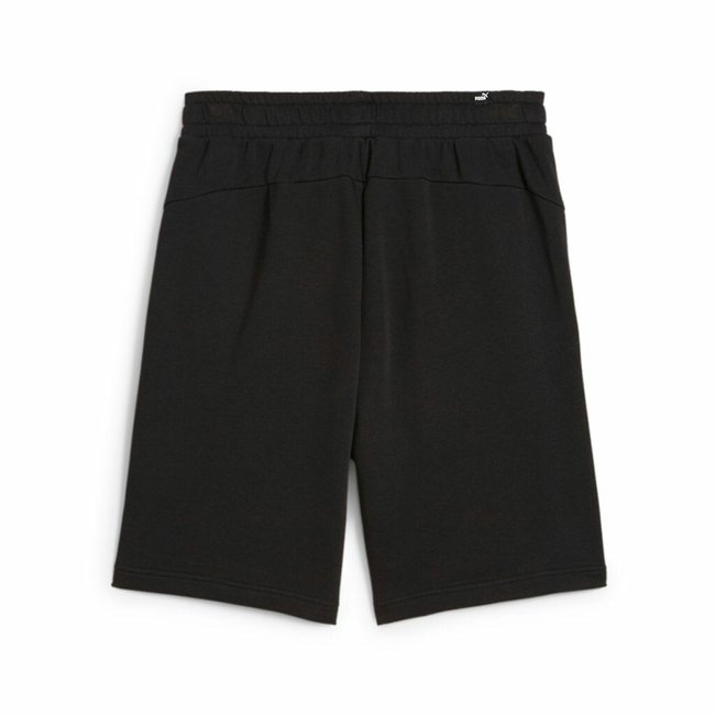 Essential camo logo shorts in cotton mix black Puma La Redoute