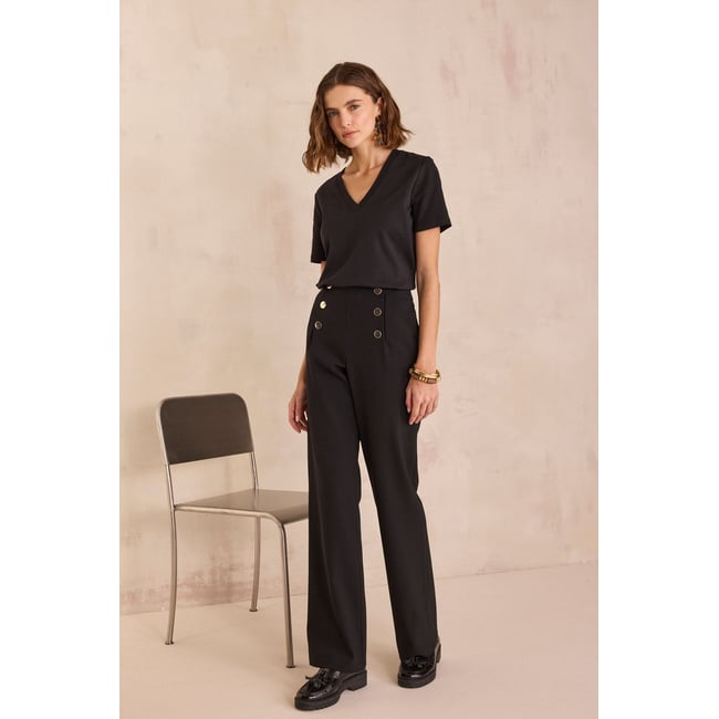 Pantalon large taille haute HUBERT - Maison 123