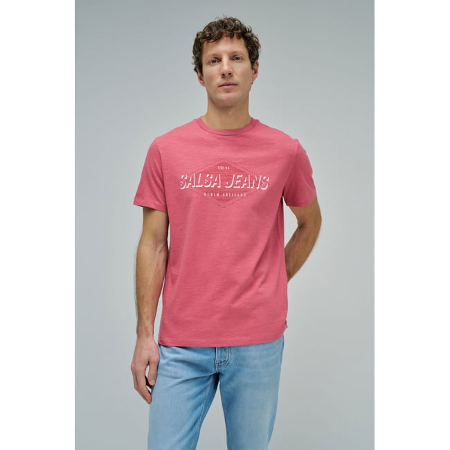 T-SHIRT AVEC BRANDING - SALSA JEANS