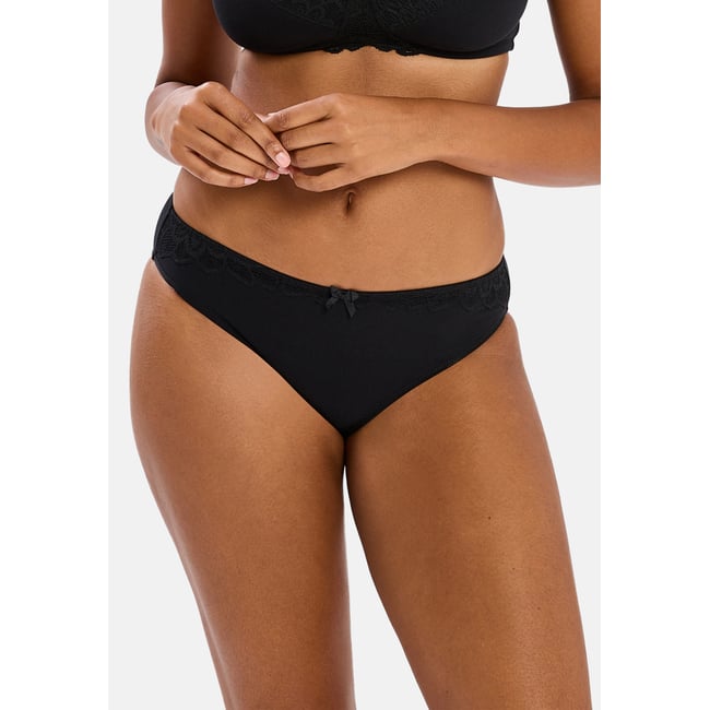 Slip AVA noir <span itemprop=