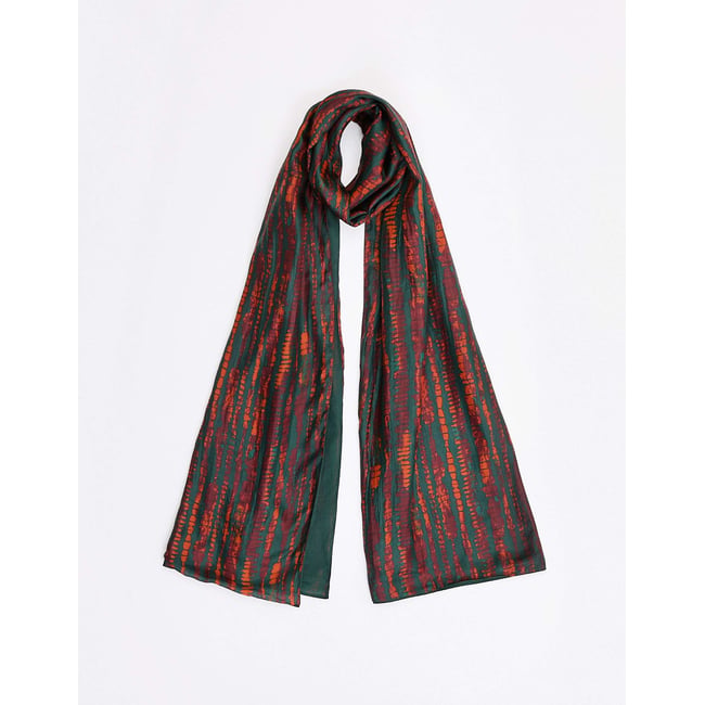 Foulard en soie doublé SOIE - LA FIANCÉE
