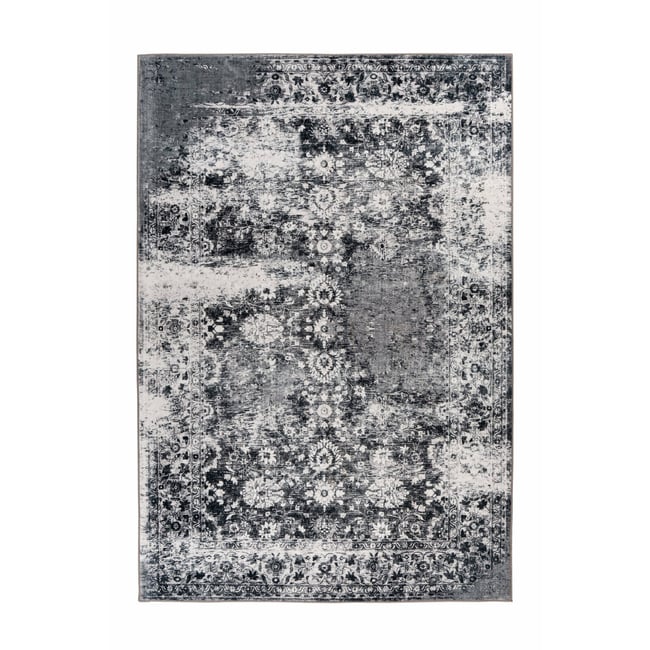 Tapis rectangulaire, SAPHIRA Couleur gris <span itemprop=