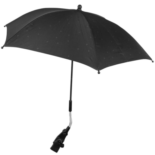 Pare-soleil pour poussette noir <span itemprop=