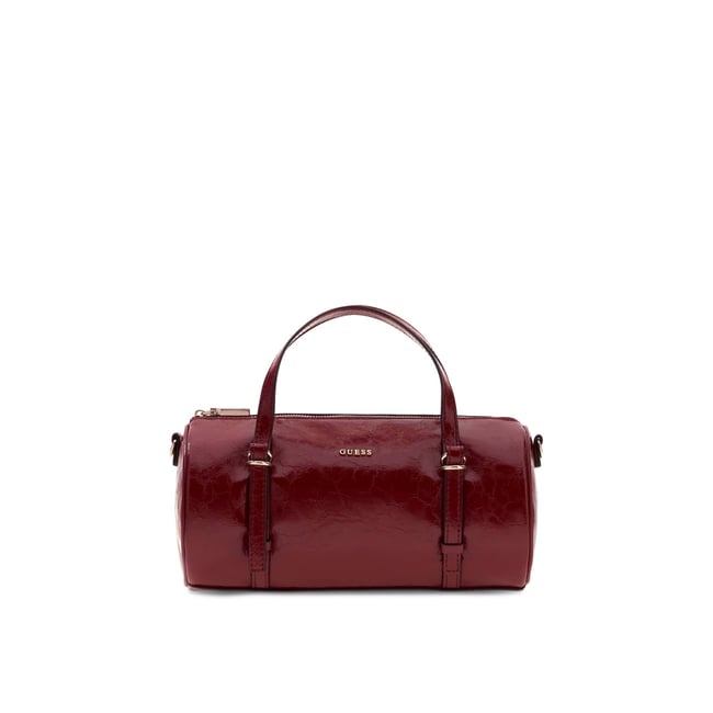 Taylor Mini Barrel Satchel rouge <span itemprop=