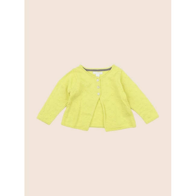 Gilet - Très bon état jaune <span itemprop=