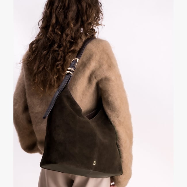 Maro Cuir en cuir OLYMPE marron fonce <span itemprop=